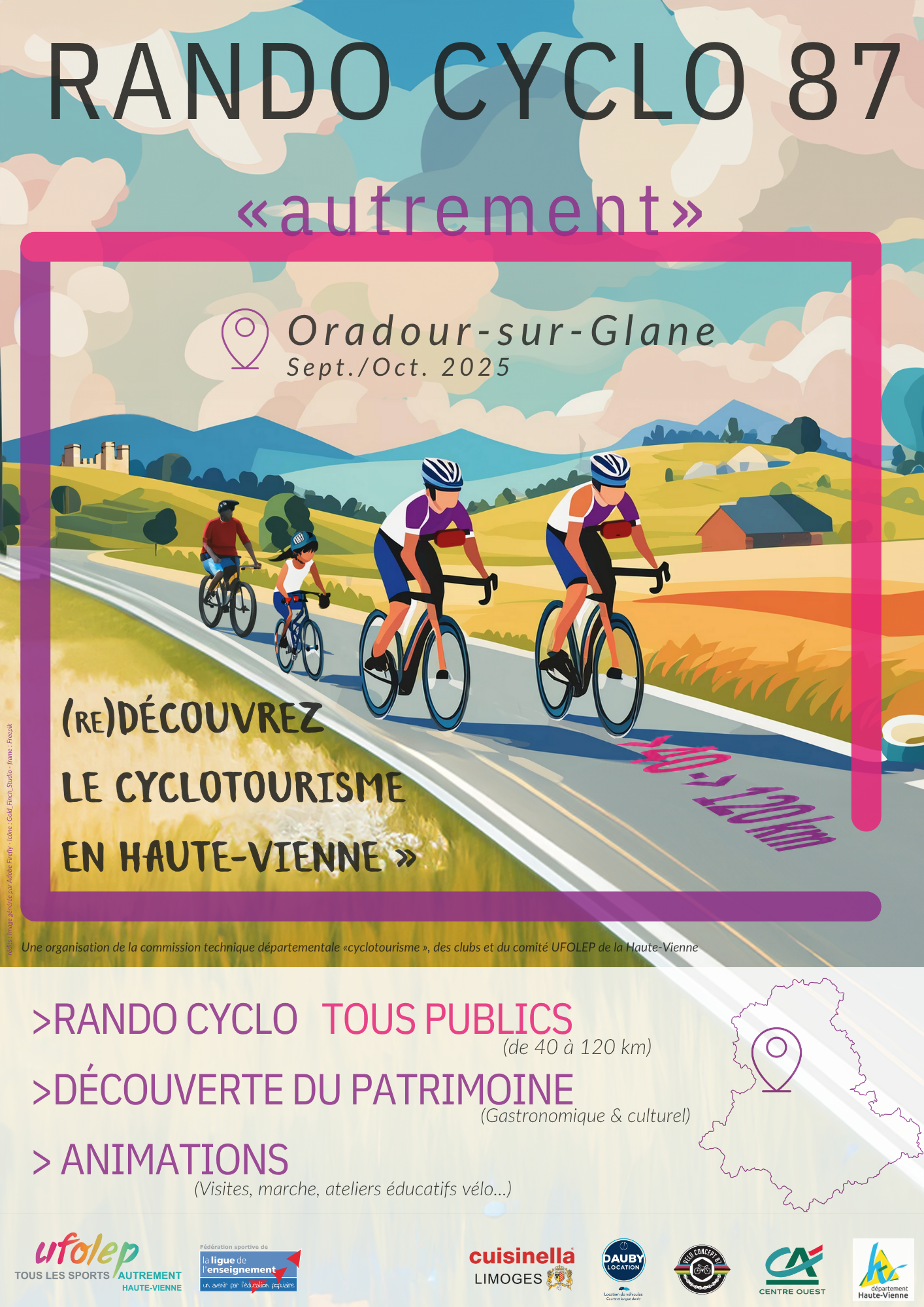 Rando cyclo "autrement" 87